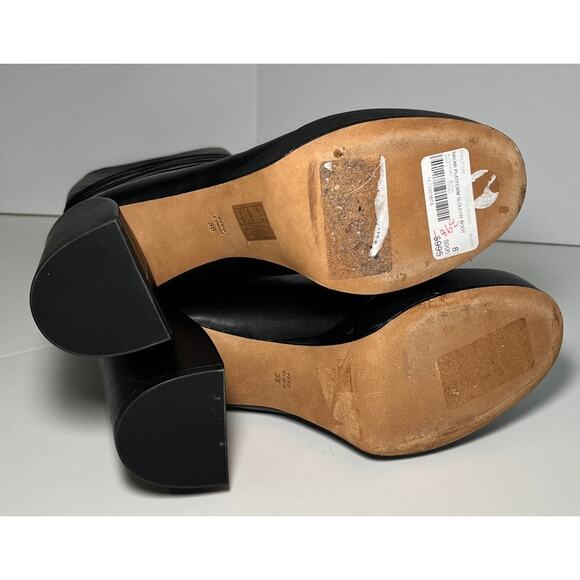 NEW 3.1 Phillip Lim Naomi Slouchy Knee High Black Leather Platform Boot Size 38 - Picture 6 of 6